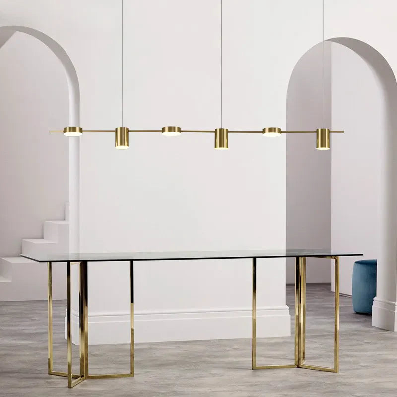 Modern Led Living Room Chandeliers Dining