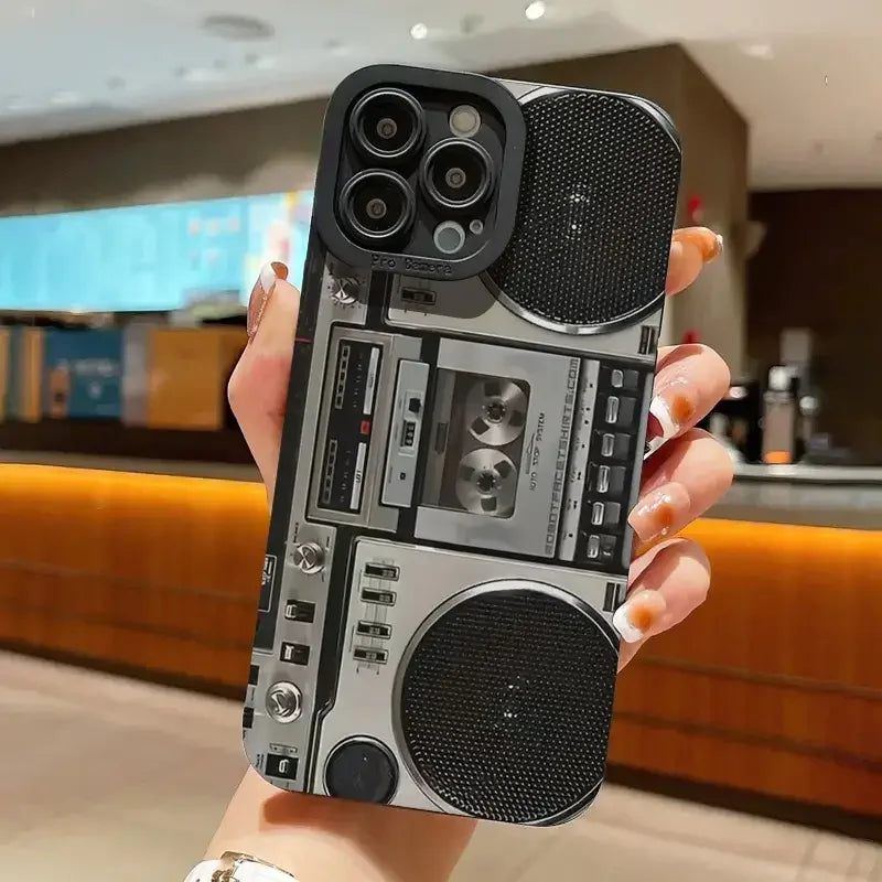 Radio Pattern Phone Case