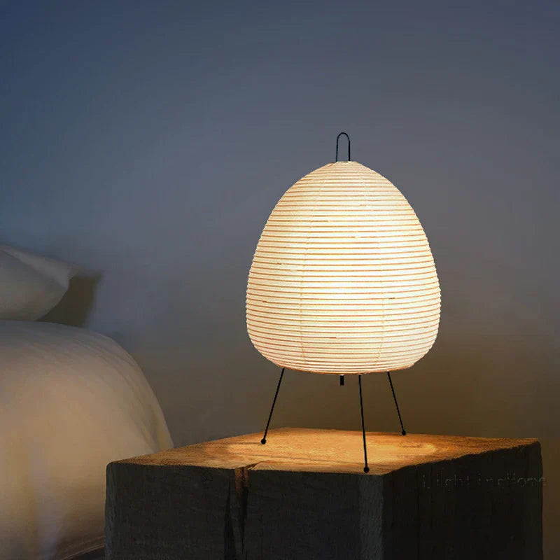 Printed Rice Paper Lamp