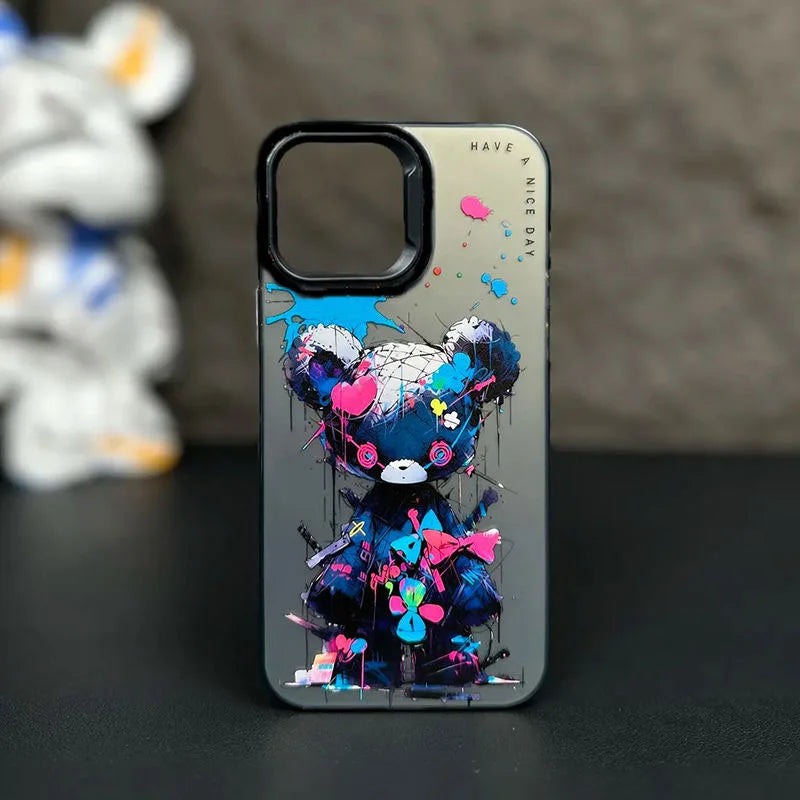 Protective Sleeve Fashion Graffiti iPhone Case