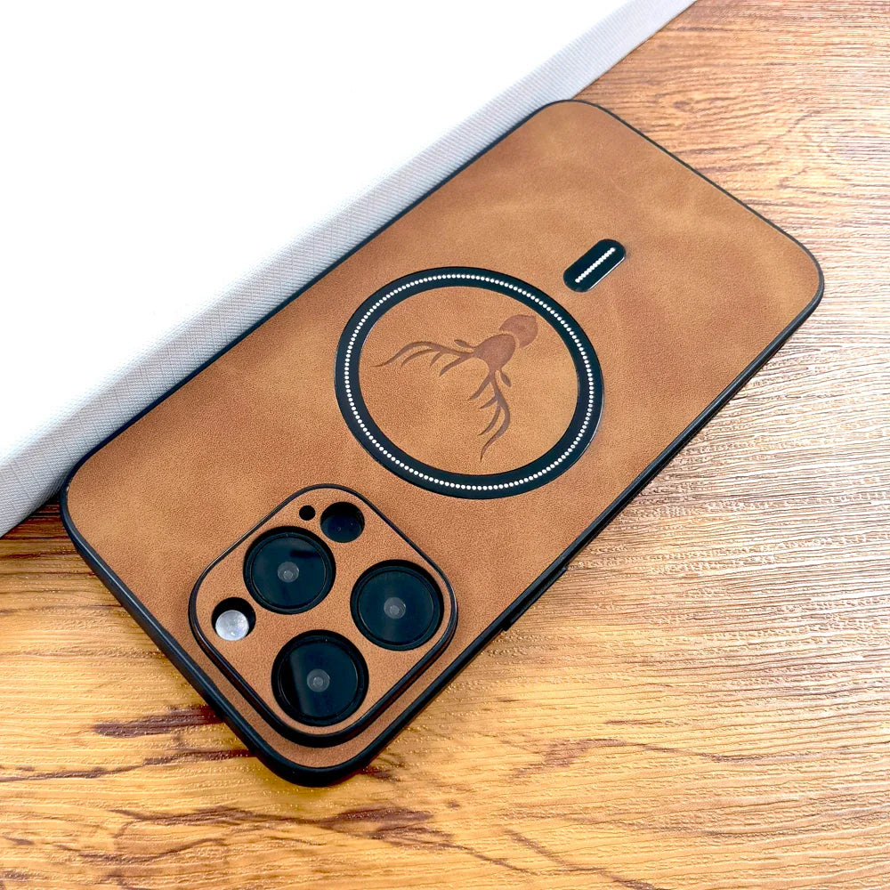 PU Leather Deer Phone Case