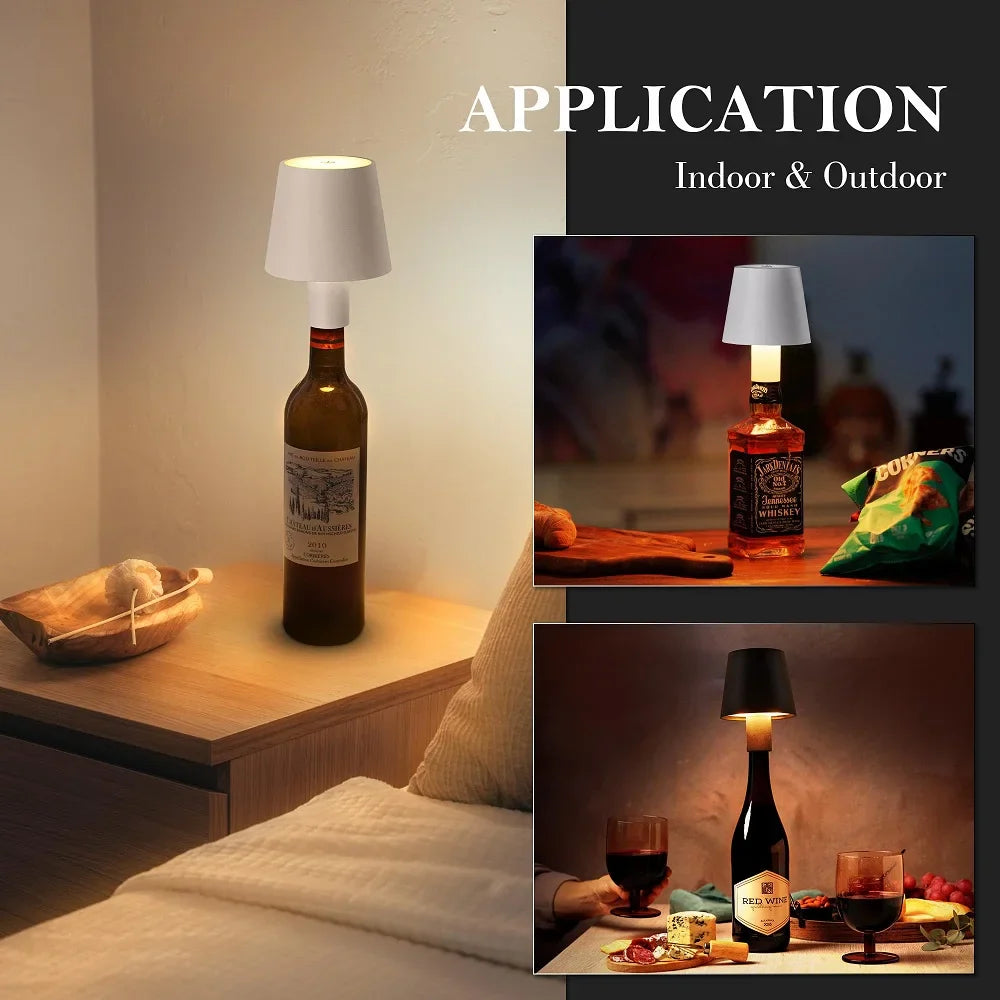 LED Table Lamps 3Levels Dimmable Wireless