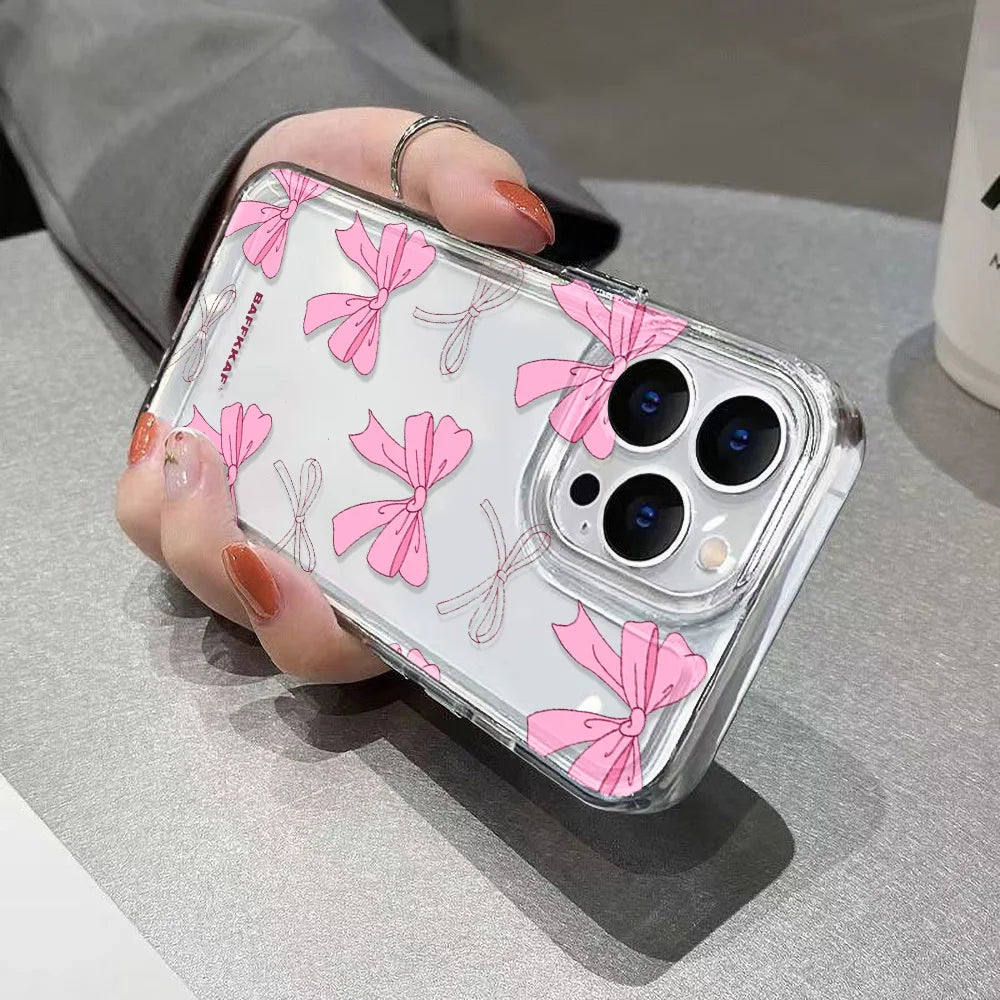 Cute Pink Bow Phone Case