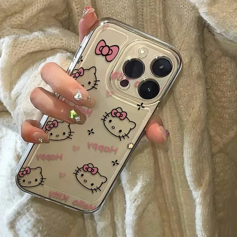 Hello Kitty KT Head Bow Phone Case