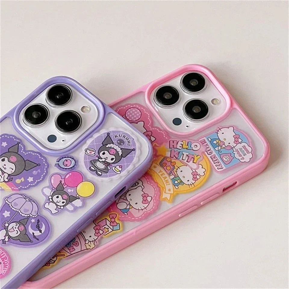 Sanrio Hello Kitty Kuromi Cartoon Phone Case