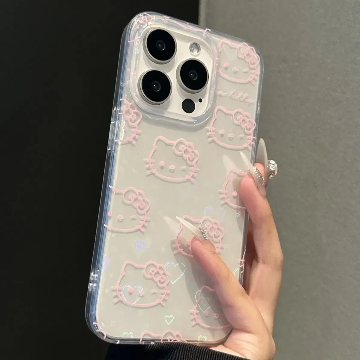 Sanrio Hello Kitty Full Screen KT Shining Phone Case