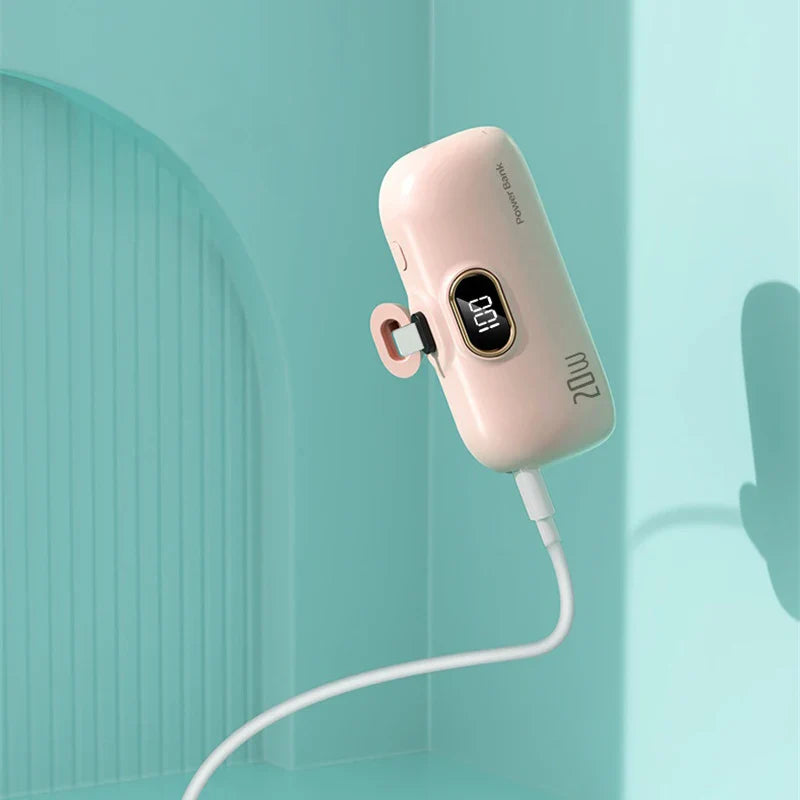 External Battery Capsule Powerbank For Type-C iPhone