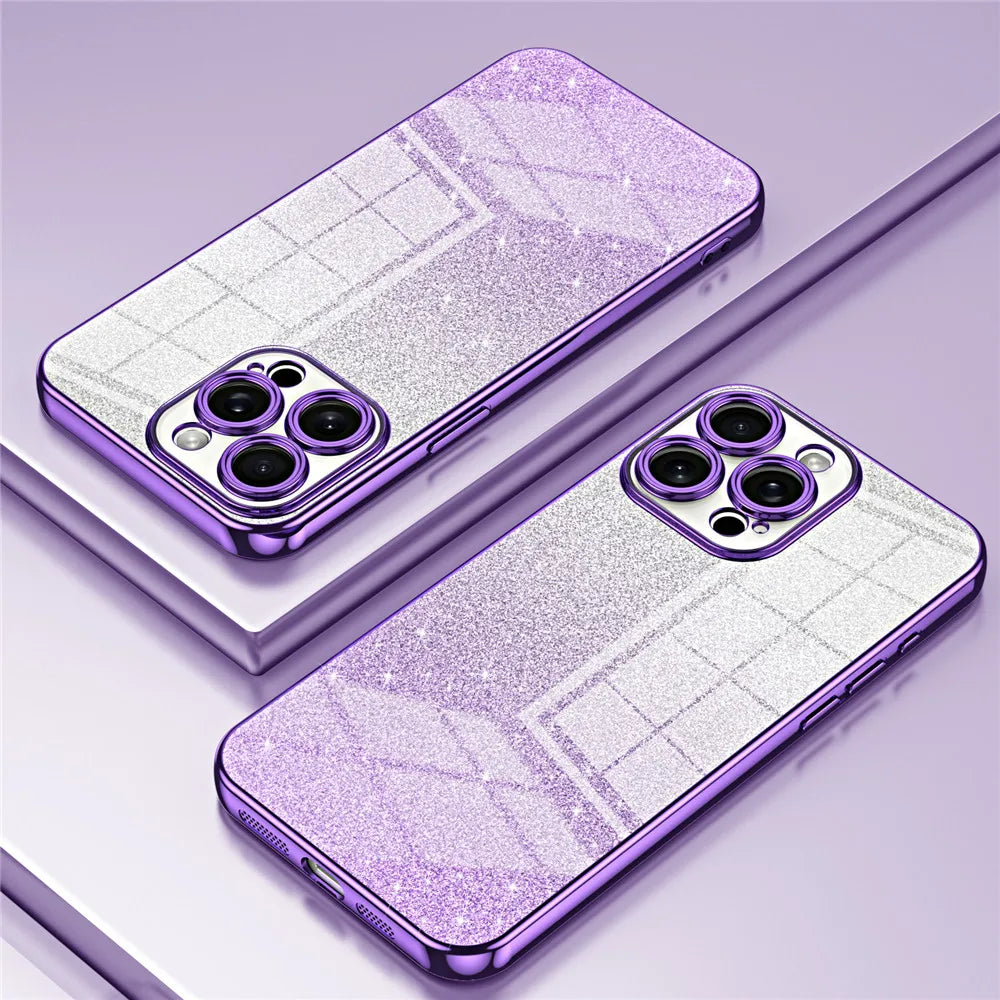 Plating Glitter Phone Case