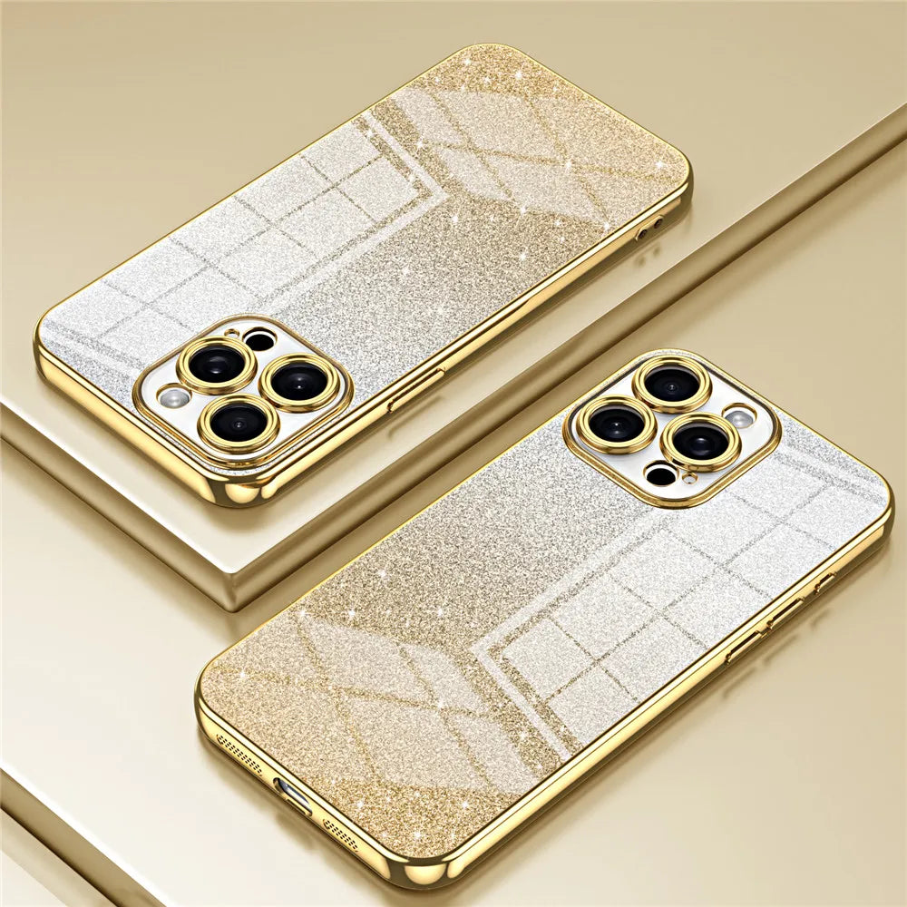 Plating Glitter Phone Case