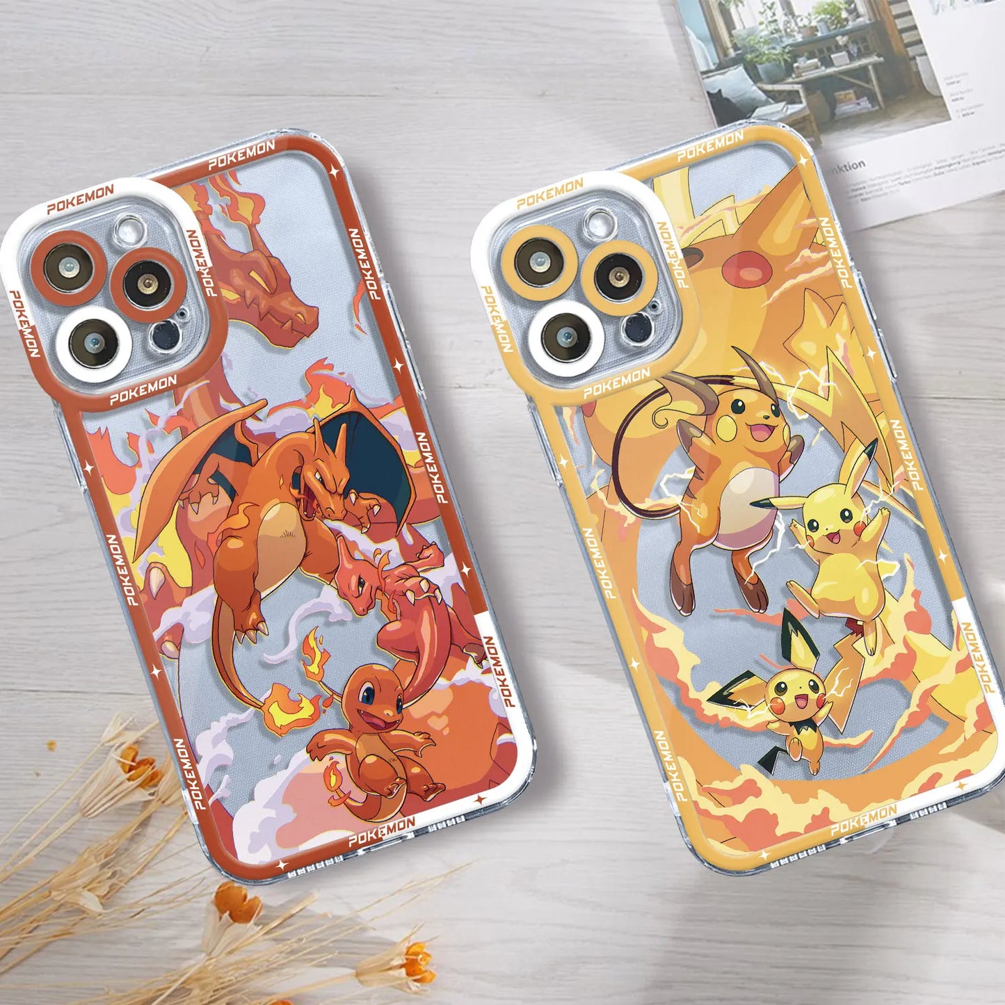 Pikachu Pokemon Gengar Soft Phone Case