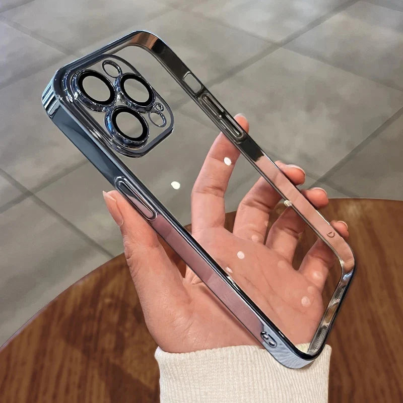 Plating Clear Phone Case