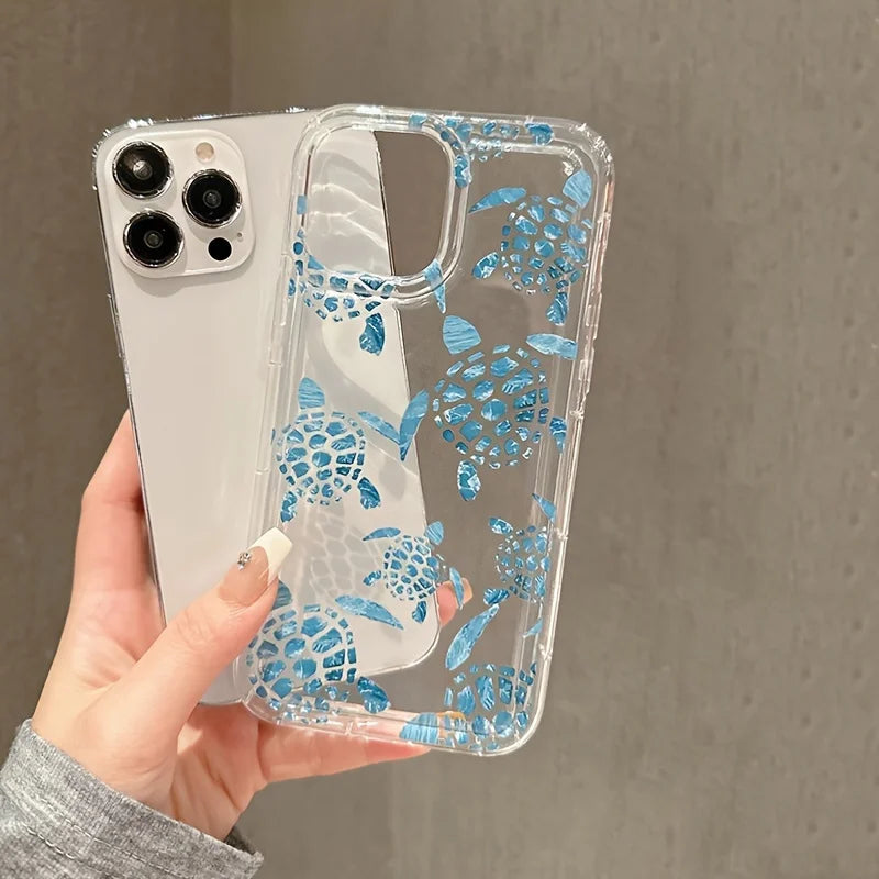 Summer Cartoon Turtle Pattern Phone Case