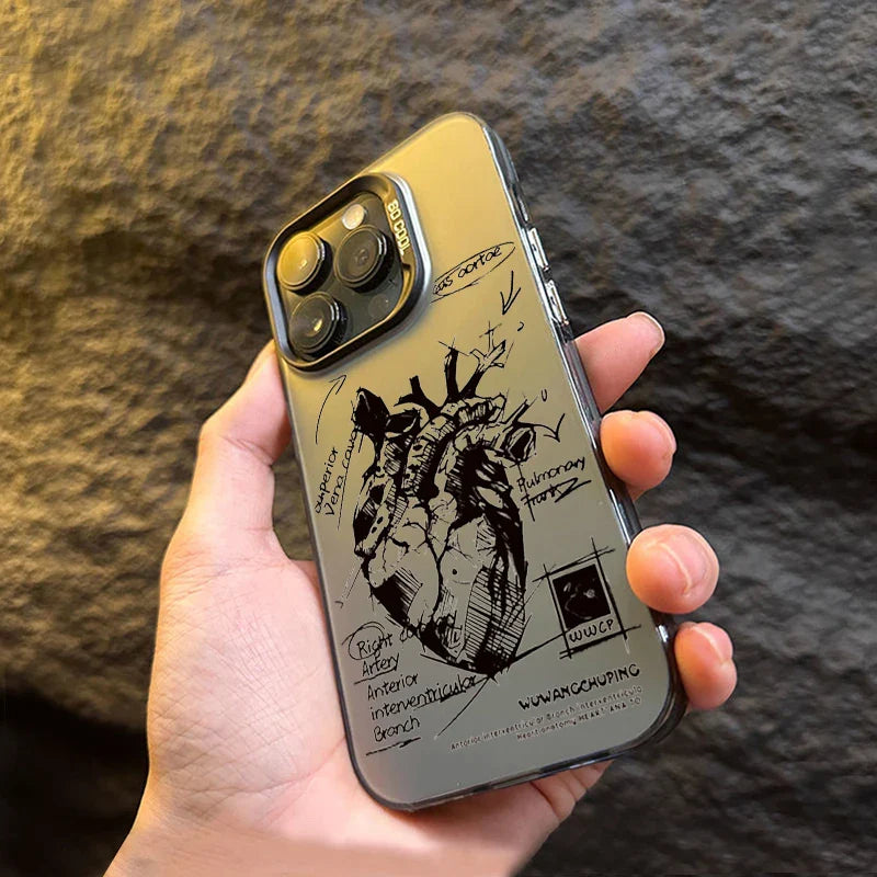 Creative Cardiovascular Model Heart Medical Phone Case