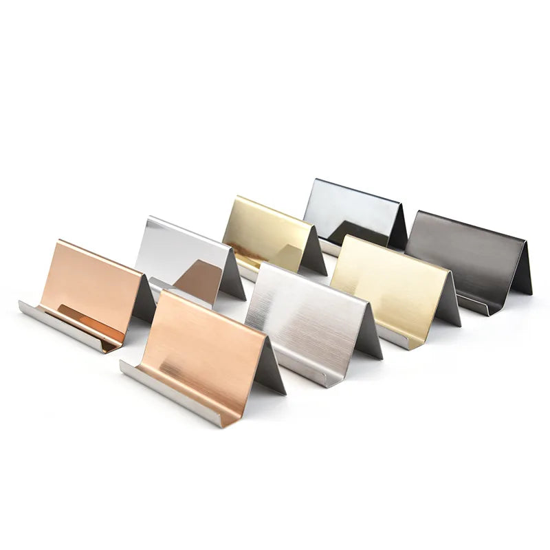 Metal Business Card Name Tag Display Rack Display Stand