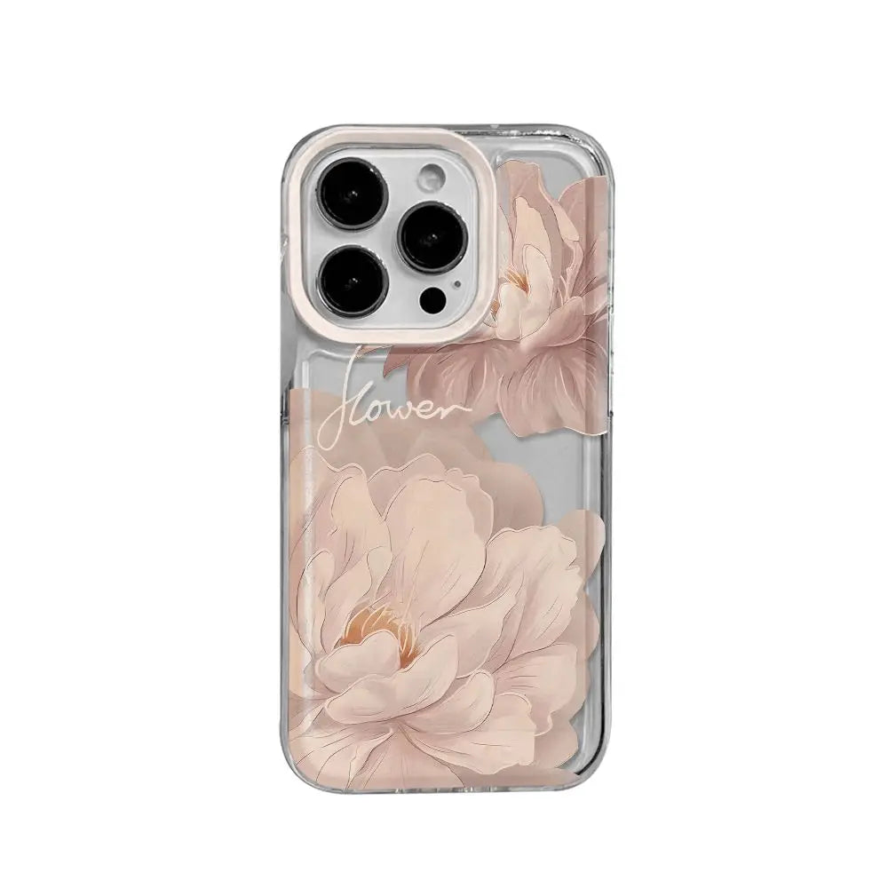 Simplicity Oil Painting Flower Phone Case