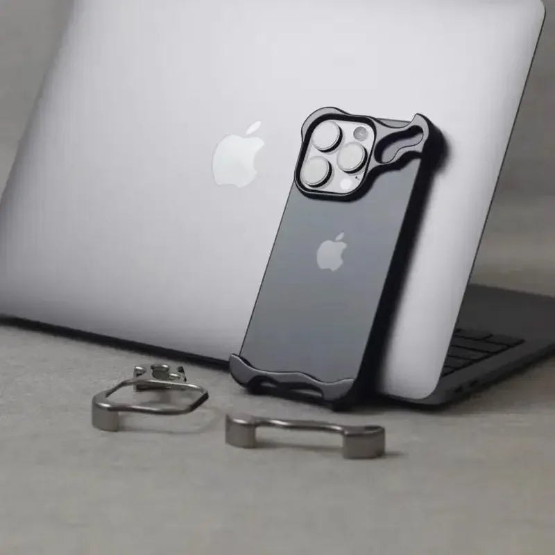 Irregular Aluminum Alloy Bumper Phone Case