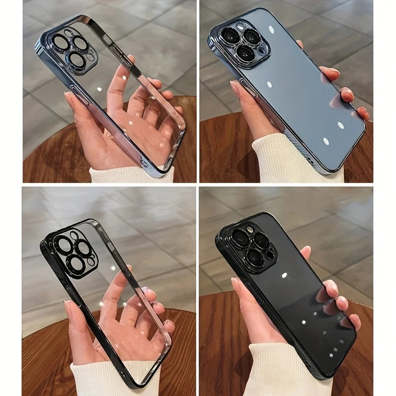 Plating Clear Phone Case