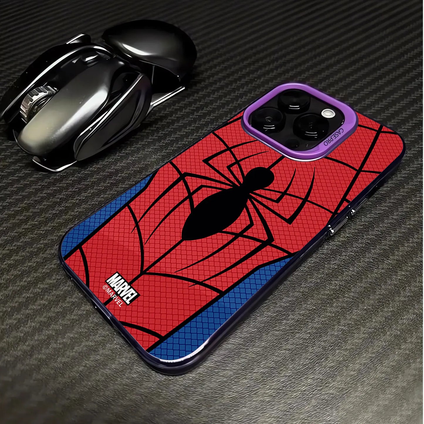 Marvel Spider Man Eye Fashion Silicone Phone Case