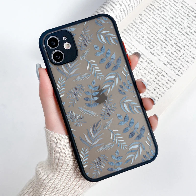 Translucent Floral Phone Case