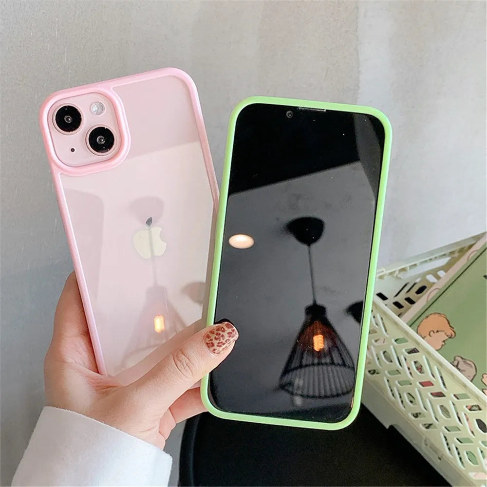 Candy Shockproof Silicone Bumper Phone Case