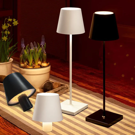 LED Table Lamps 3Levels Dimmable Wireless