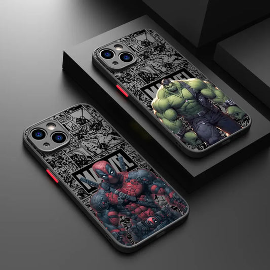 Bumper Shell Marvel Deadpool HULK Phone Case