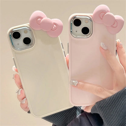 Cute 3D Bow Cartoon Silicone Soft Phone Case