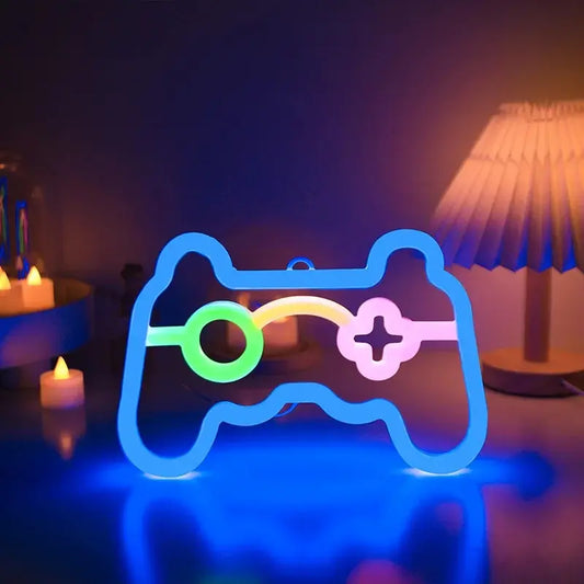 Game Controller Neon Sign For Gamer Room Decor