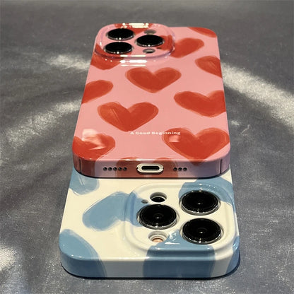 Simple Couple Love Phone Case