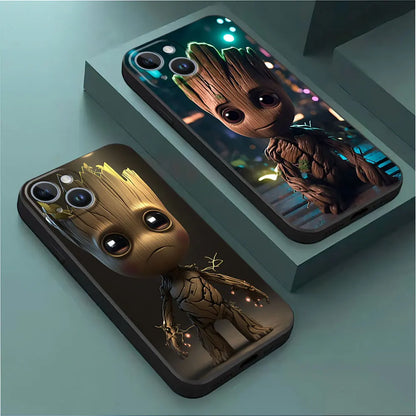 Luxurious Matte Marvel Armor Phone Case