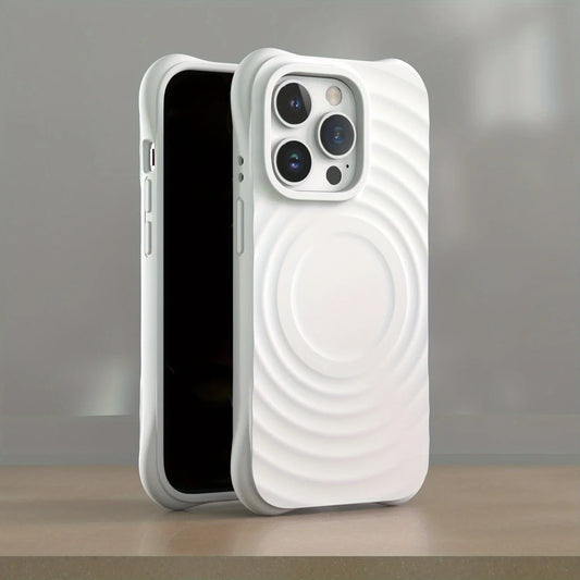 Ripple Magsafe Phone Case - White