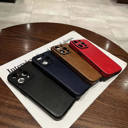 Luxury Leather Soft Phone Case