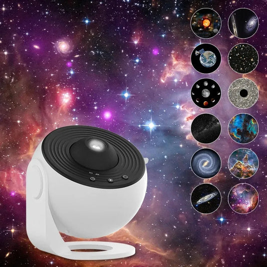 LED Night Light Galaxy Projector Starry Sky Projector 360° Rotate Planetarium Night Lamp