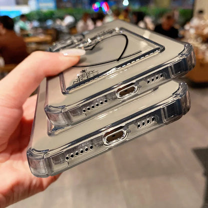 Card Holder Clear Phone Case