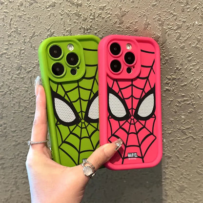 Cool Spider Man Plain Multi Step TPU Soft Phone Case