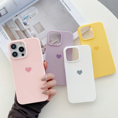 Love Heart Soft Phone Case