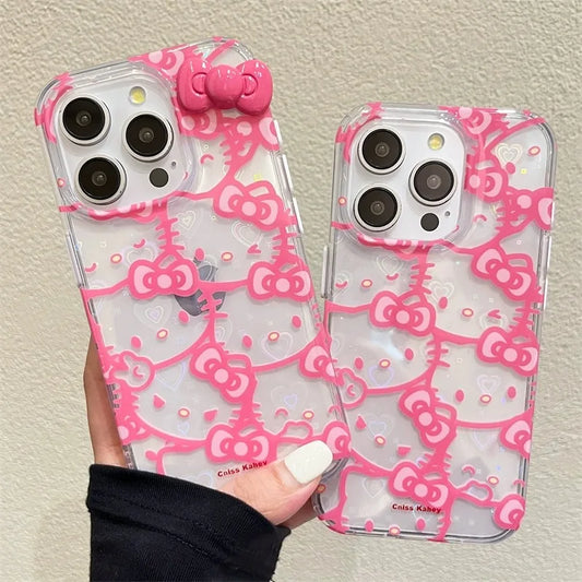 Sanrio Hello Kitty Bow Full Screen Phone Case