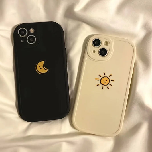 Simple Sun Moon Phone Case