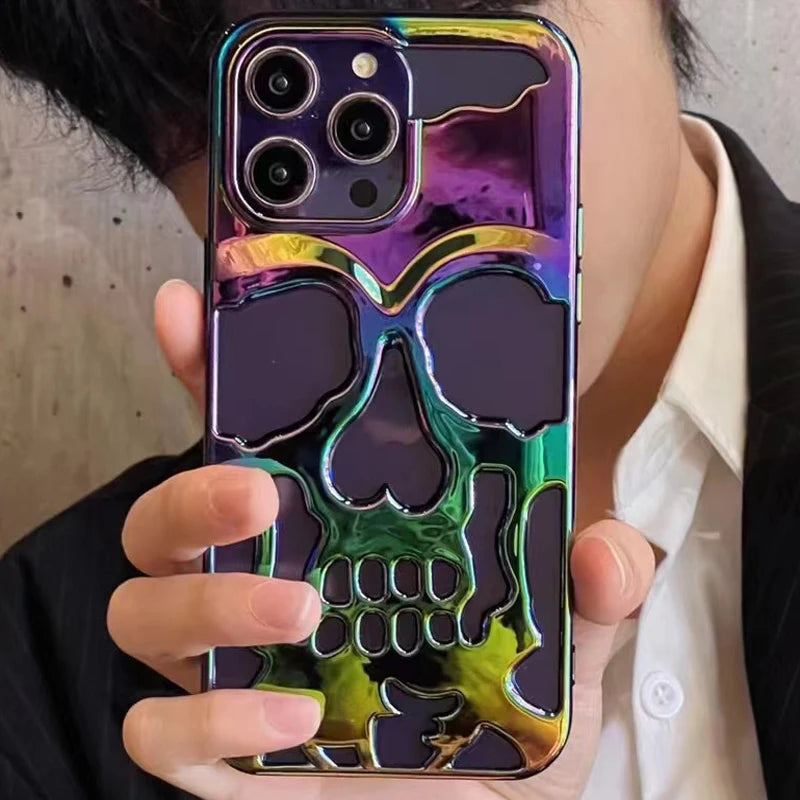 Luxury Skeleton Skull Phone Case