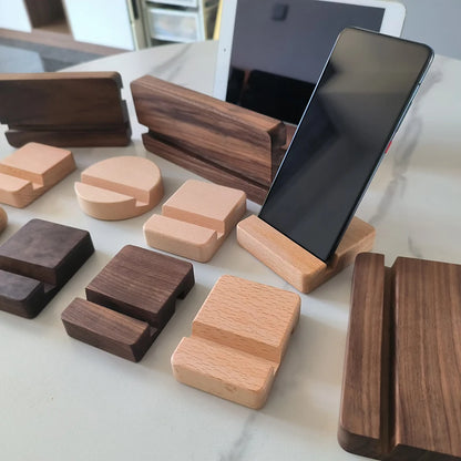 New Simple Universal Portable Solid Wood Cell Phone