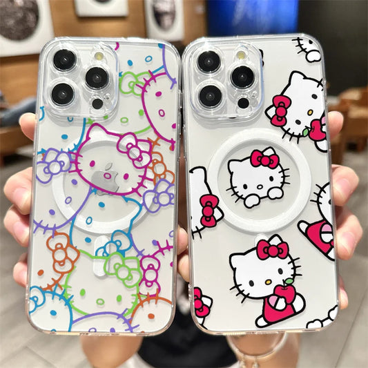 Sanrio Hello Kitty Cute Cartoon With Magsafe Phone Case