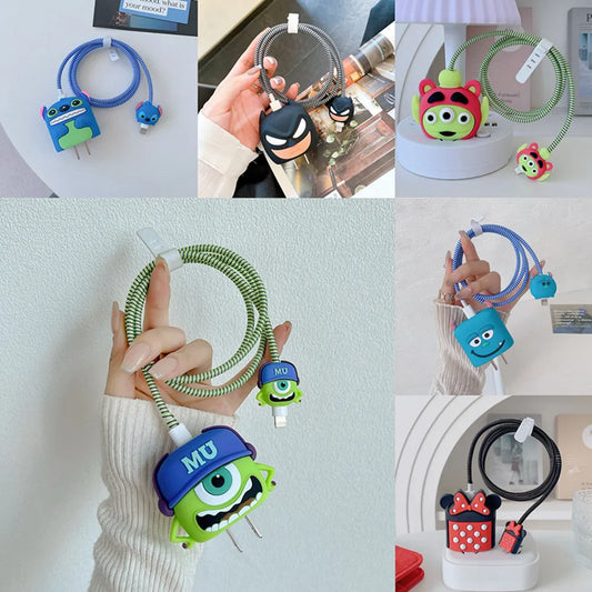 3D Cartoon Cable Management IPhone