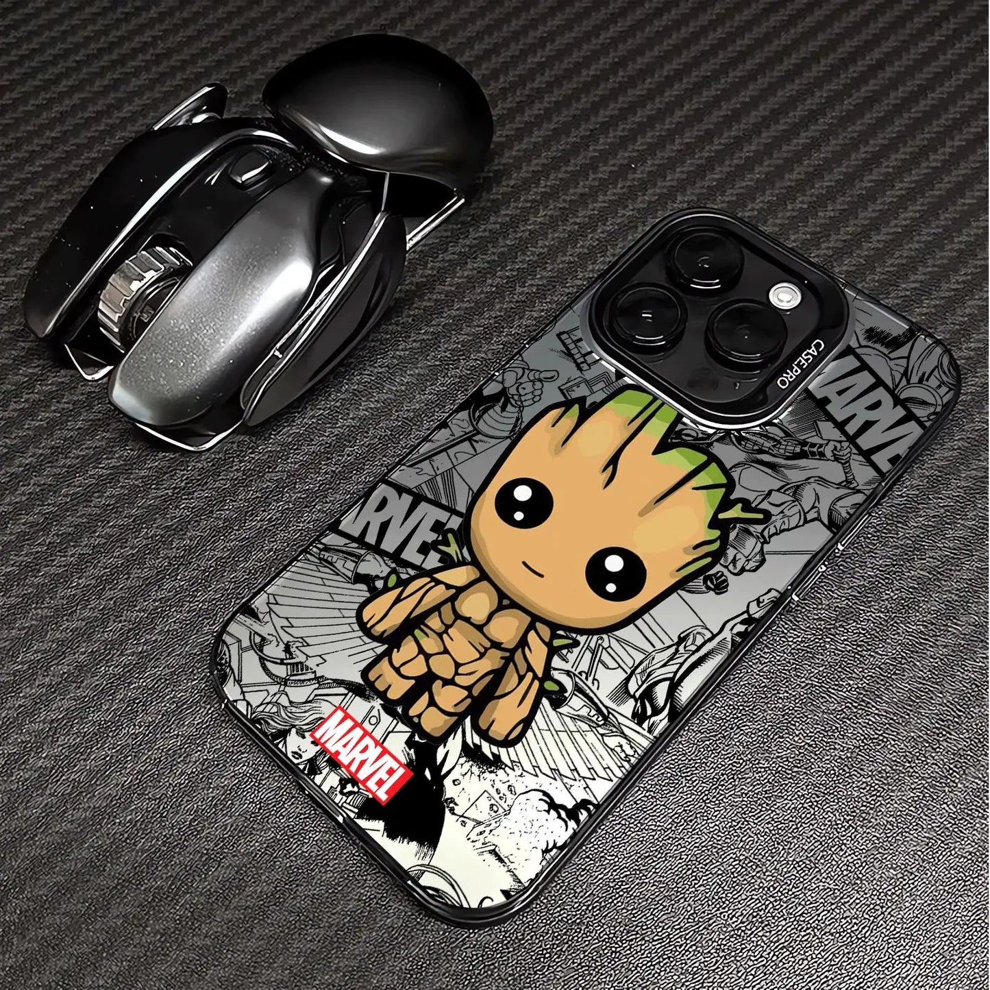 The Marvel Spider-Man Groot Phone Case