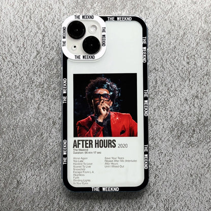 The Weeknd Minimalist Poster Phone Case