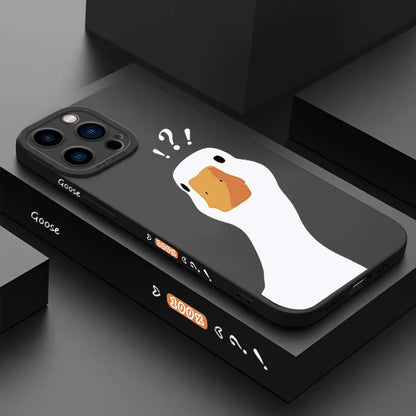 Cartoon Doubt Duck Phone Case