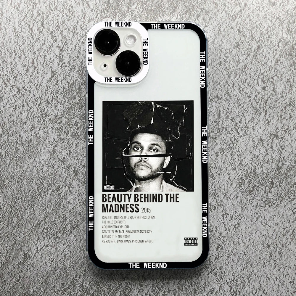 The Weeknd Minimalist Poster Phone Case