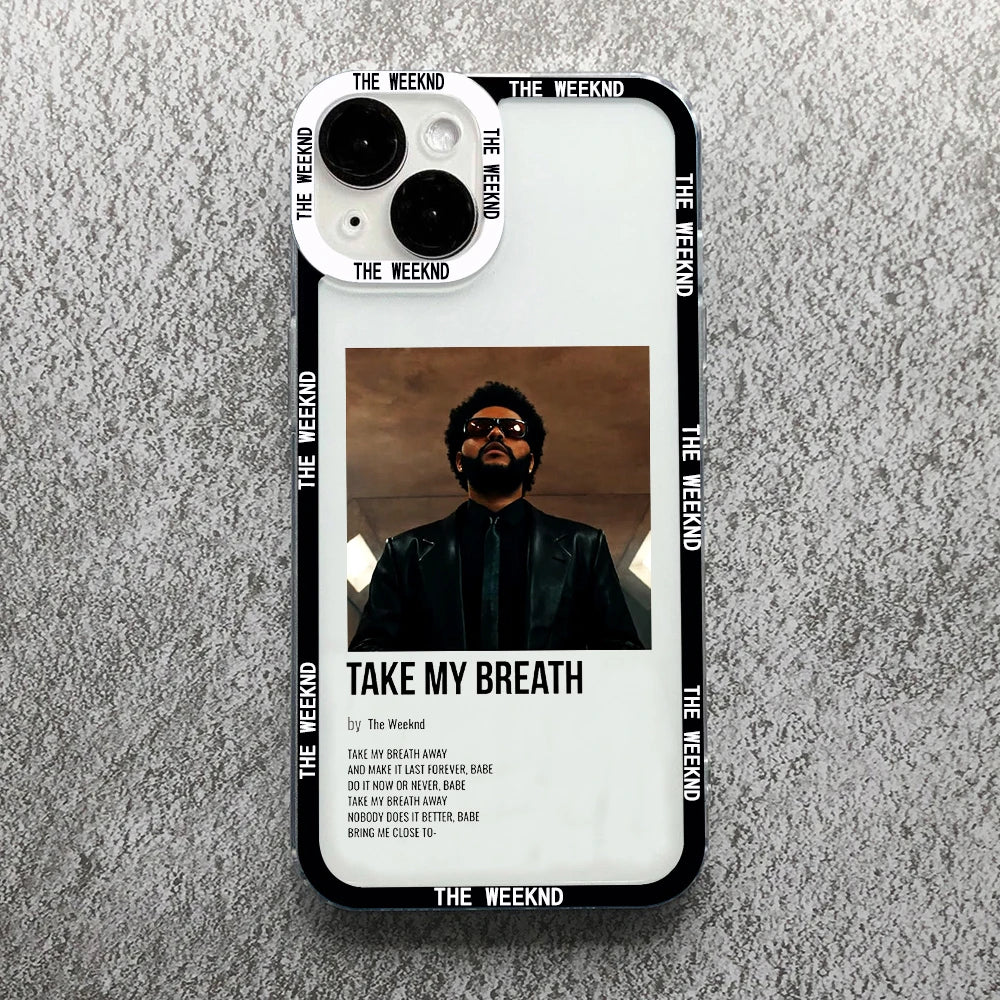 The Weeknd Minimalist Poster Phone Case