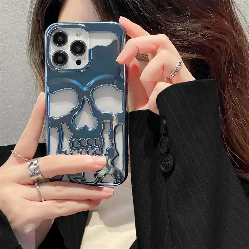 Luxury Skeleton Skull Phone Case