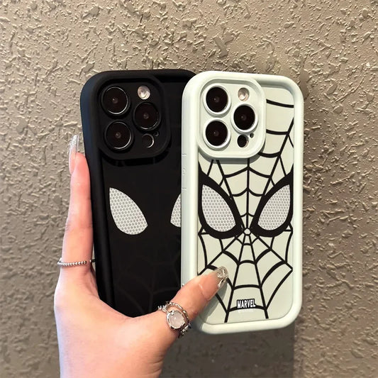 Cool Spider Man Plain Multi Step TPU Soft Phone Case