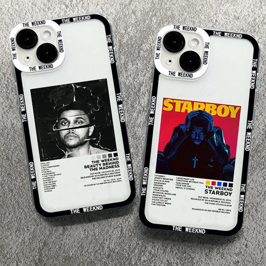 The Weeknd Minimalist Poster Phone Case